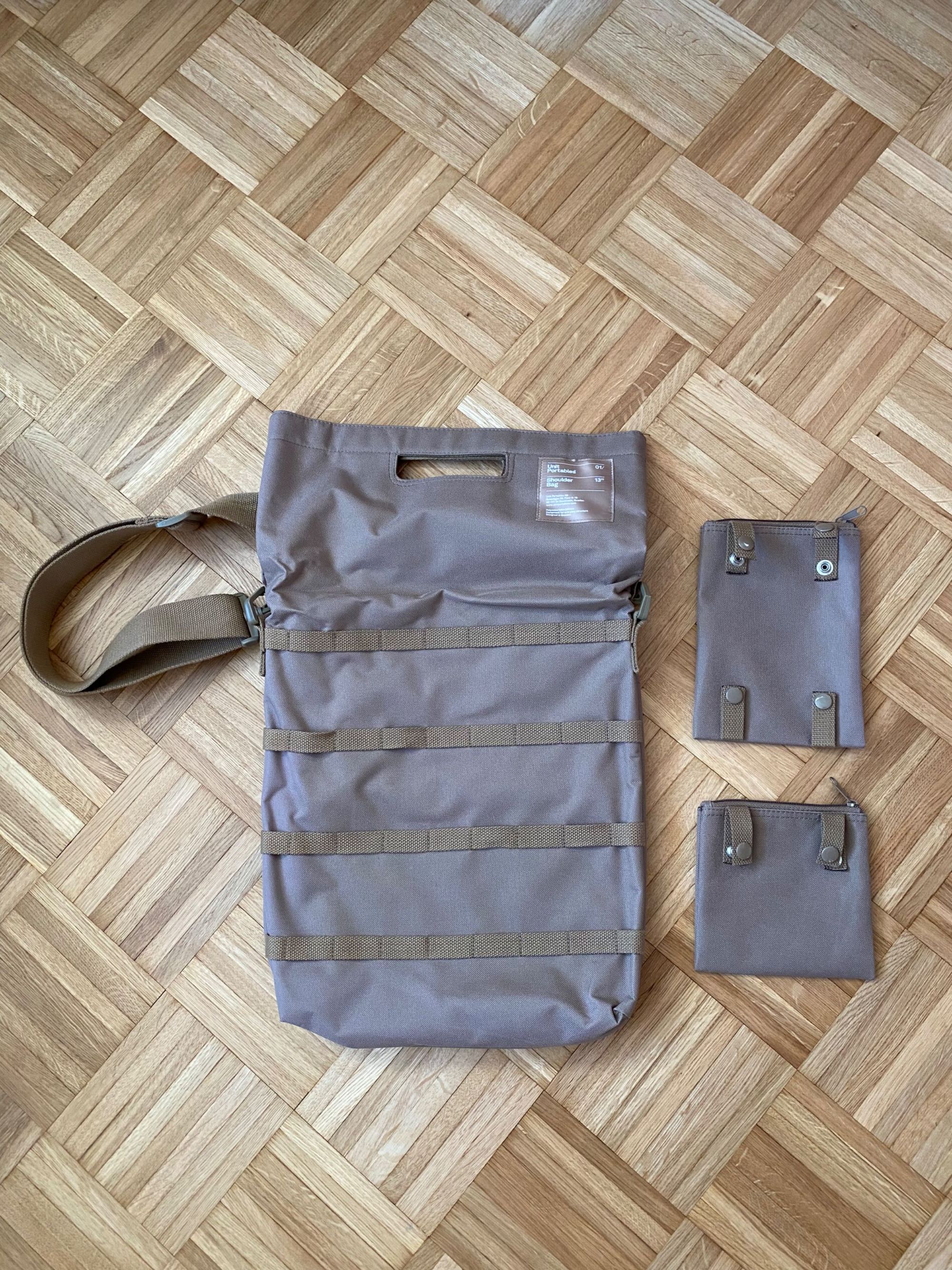 Unit Portables torba na laptopa, beżowa