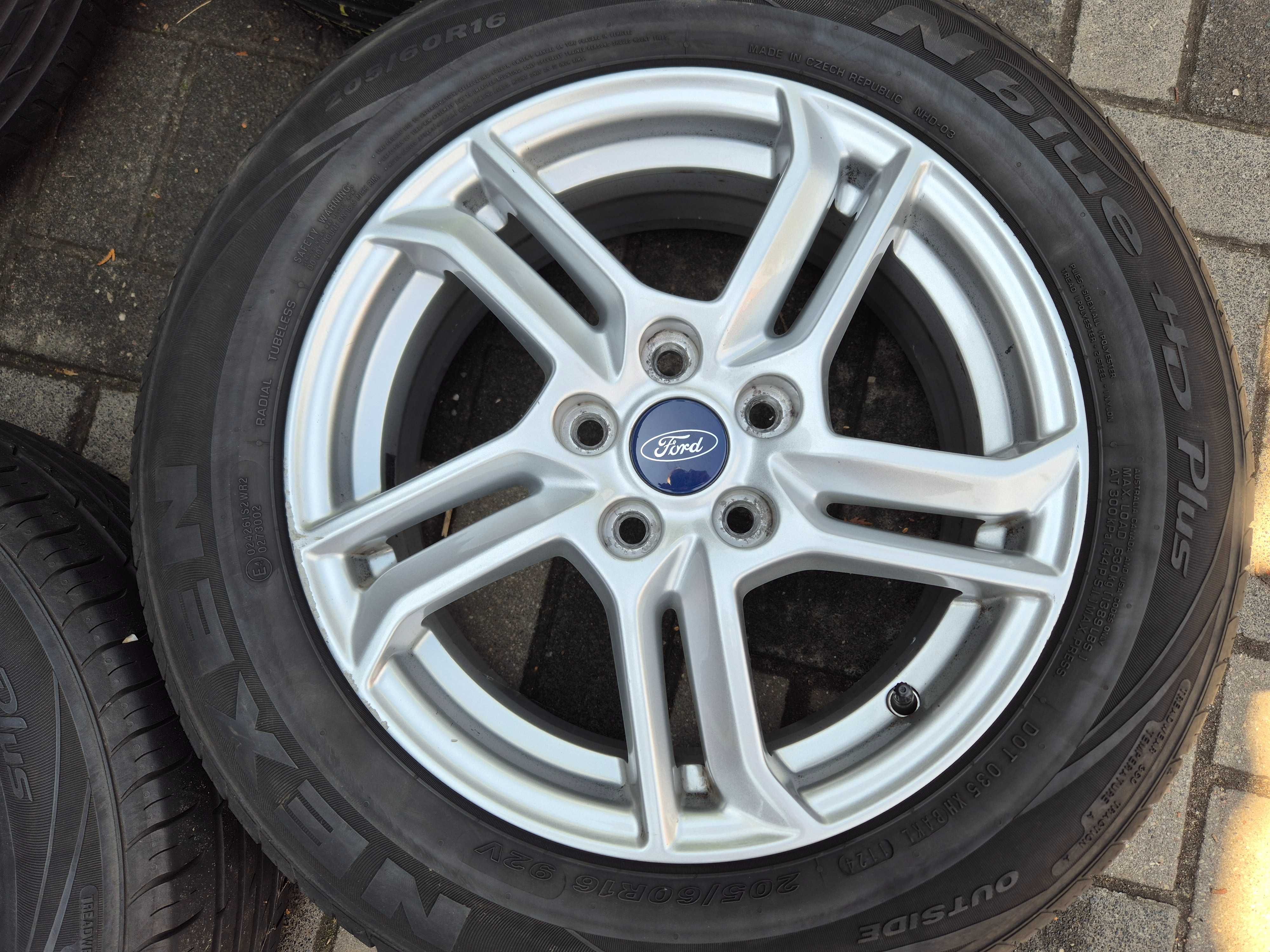 Koła letnie 16” 5x108 ET50 205/60r16 Ford Volvo 205/60r16 2024r N3084