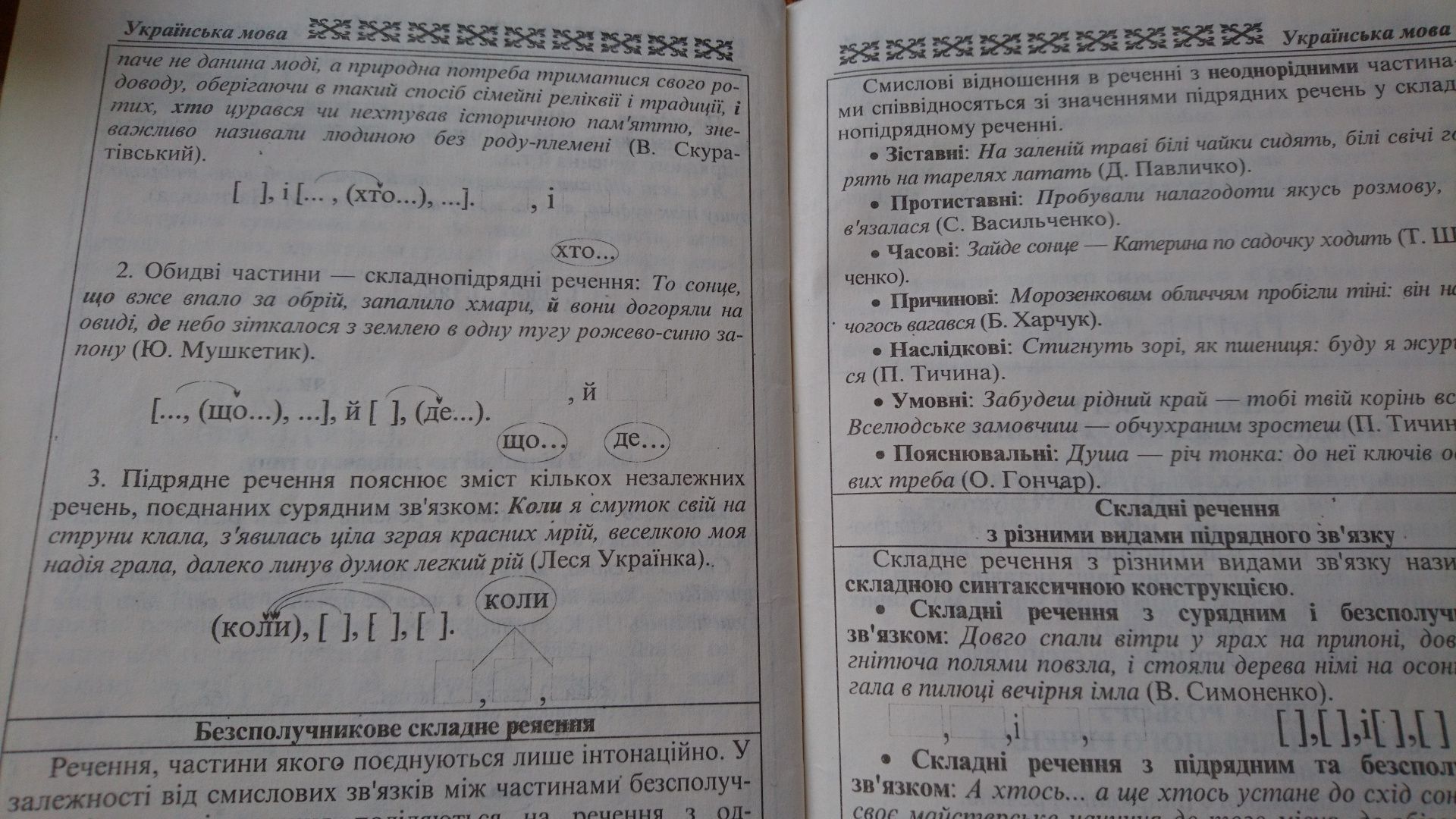 Українська мова, посібник ждя 5-9 класів. Омельченко