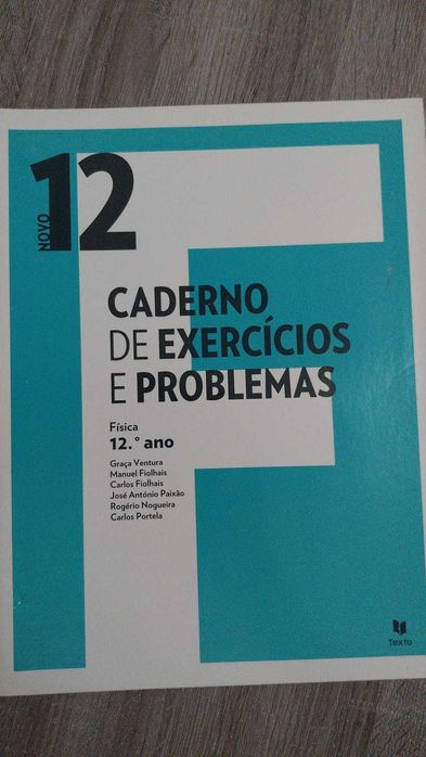 Novo 12 Caderno de exercícios e problemas de Física
