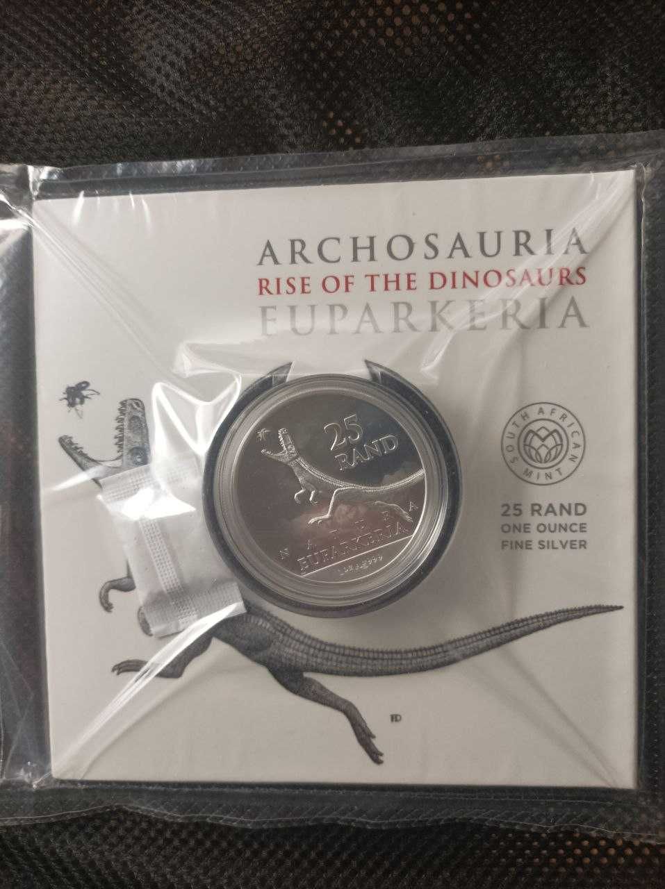 ARCHOSAUR The rise of the Dinosaurs 1 Oz Silver