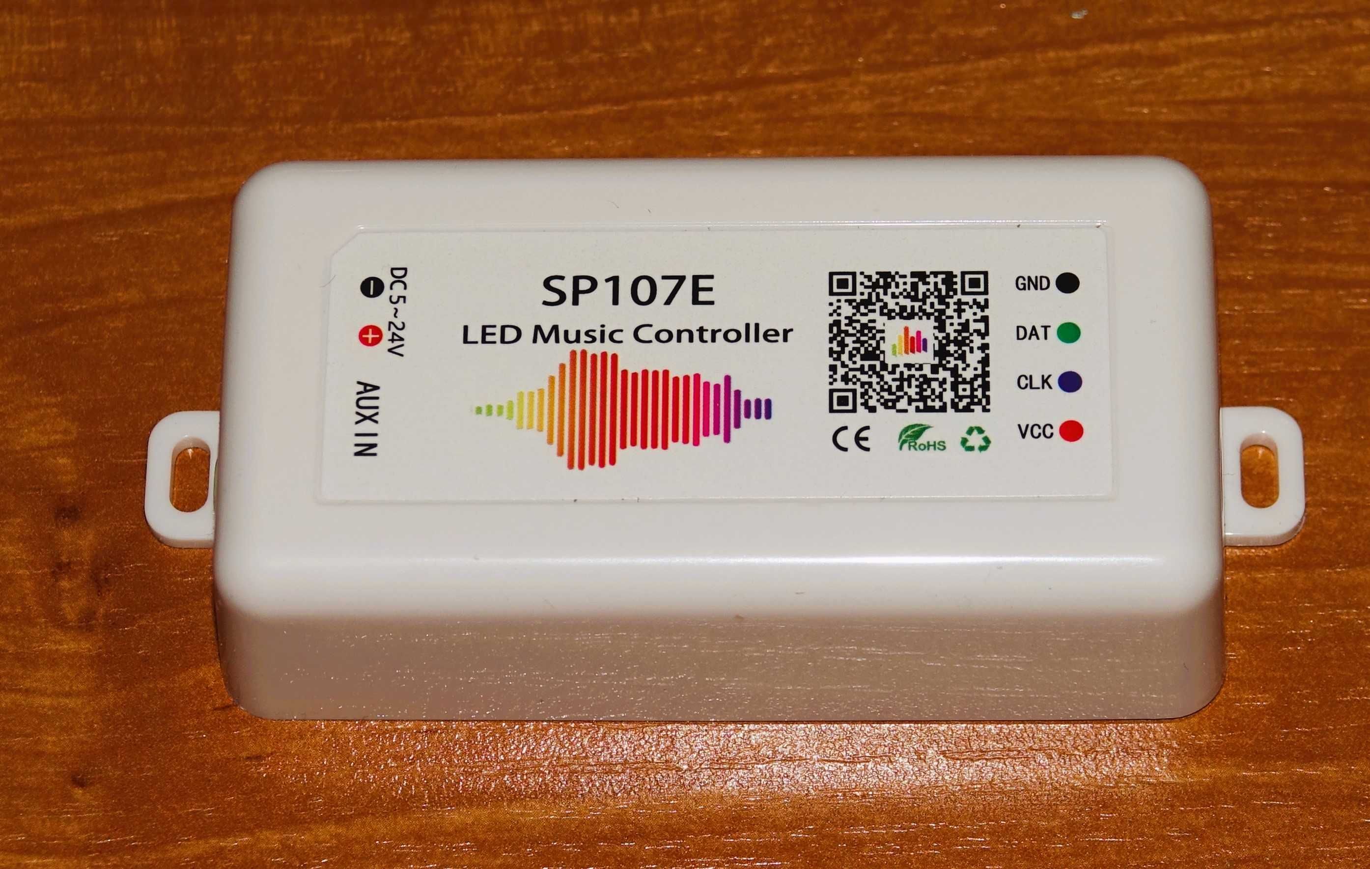 Kontroler muzyczny SP107E do taśm adresowalnych RGBIC, kolorofon