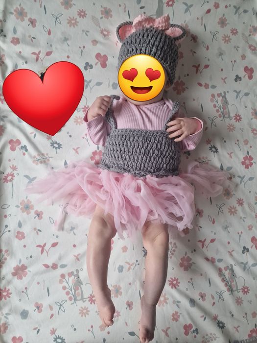 Przebranie dla niemowlaka strój myszki