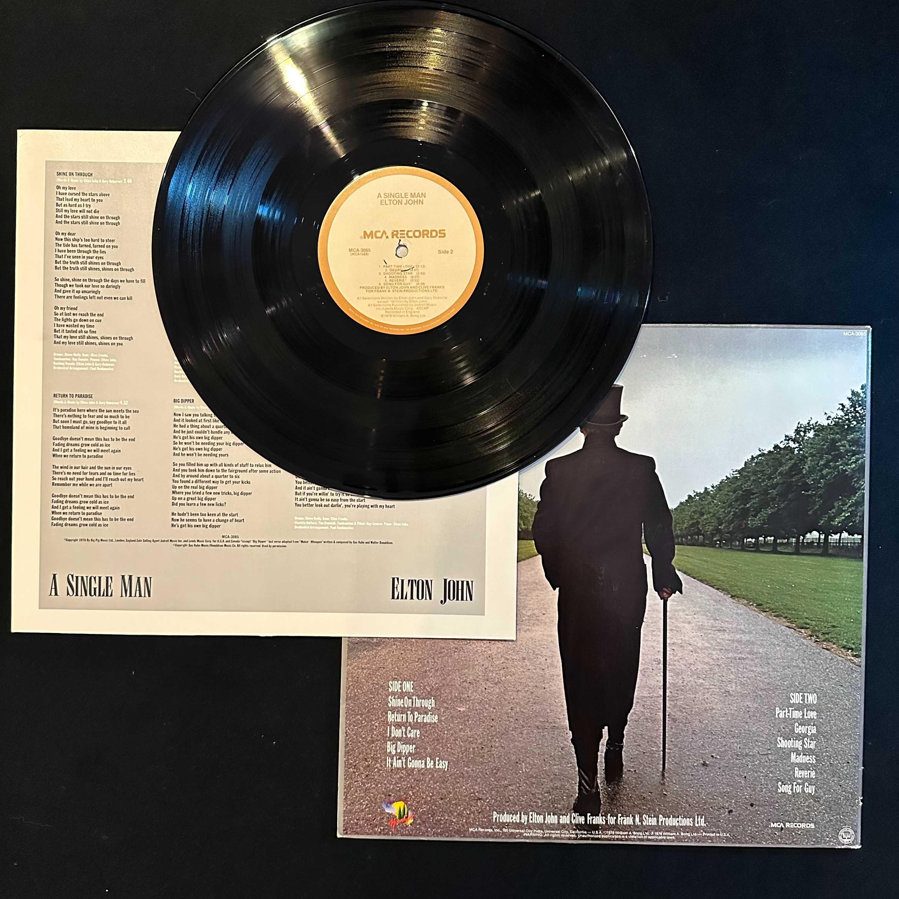 Elton John - A Single Man LP Winyl (A-4)