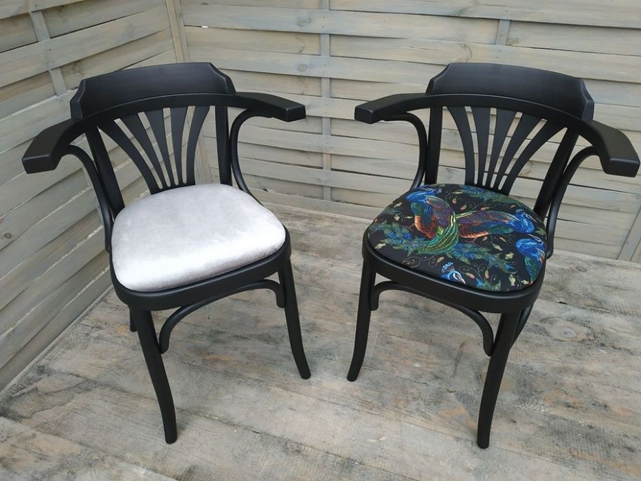 Krzesła fotele thonet wachlarz vintage po renowacji 80sztuk