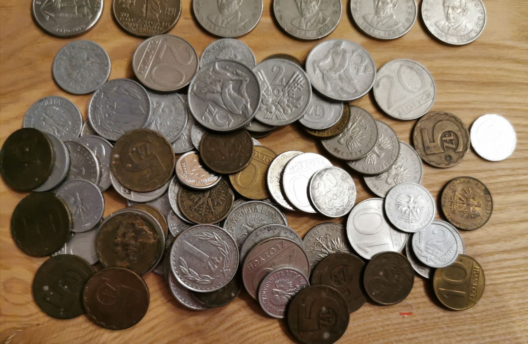 Monety i banknoty PRL - mix