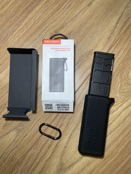 PGYTECH CreateMate Чохол для карт пам'яті та картридер 2-в-1