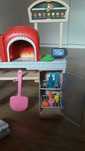 Barbie pizzaria com forno