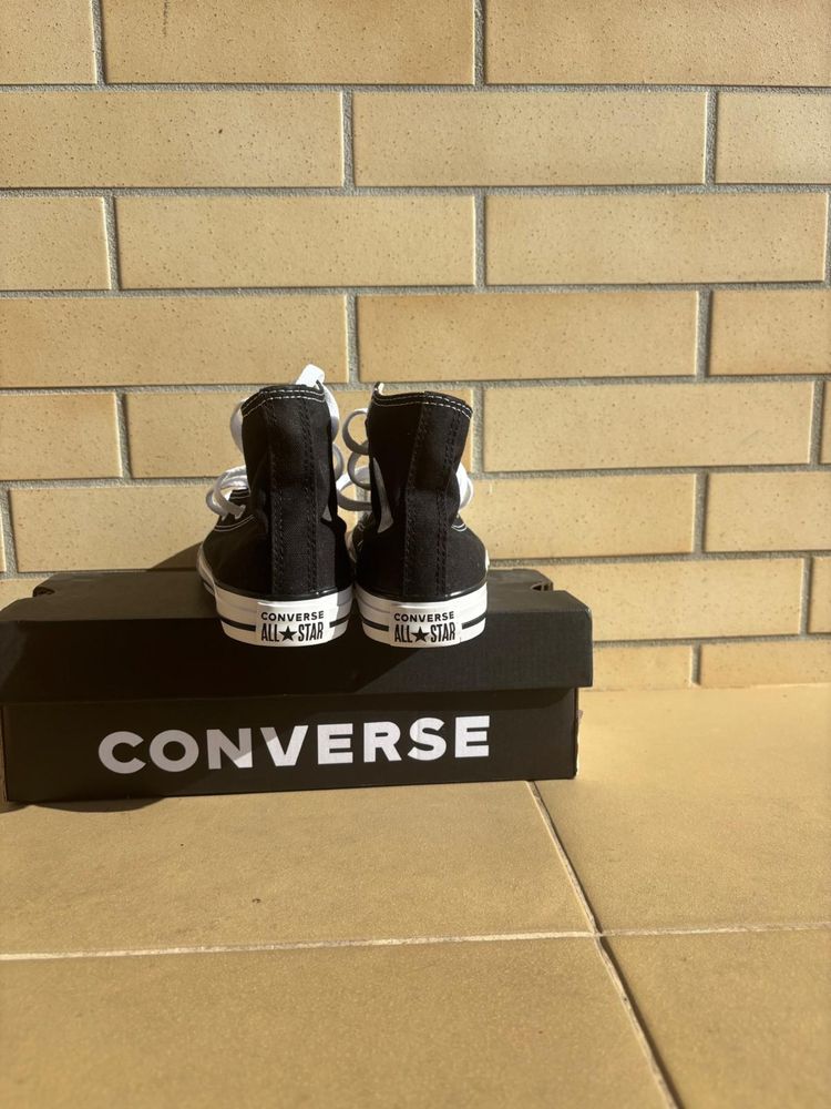 Ténis Converse All Star HI Pretos.