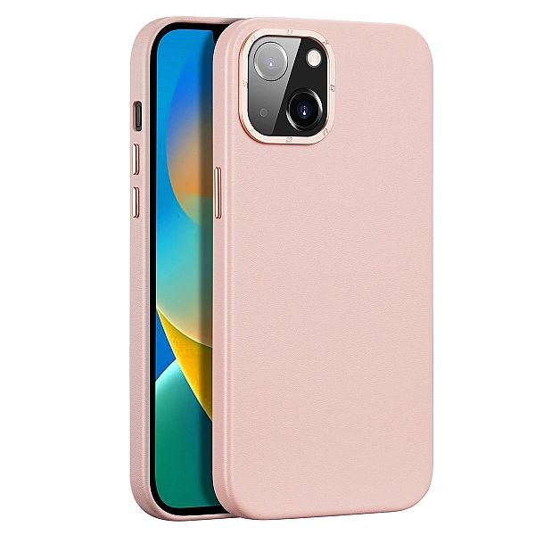 Dux Ducis Grit skórzane etui do iPhone 14 Plus elegancki pokrowiec ze