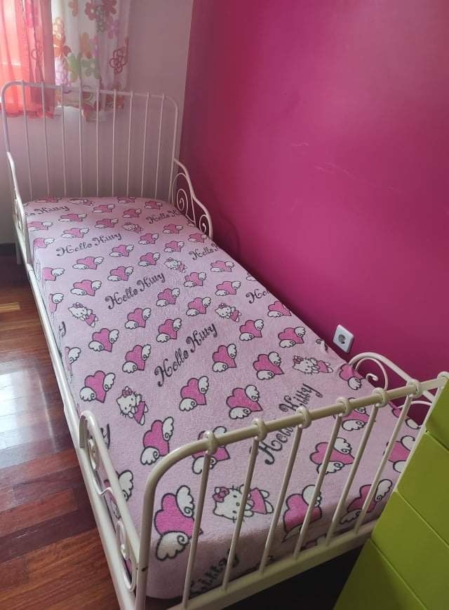 Cama de criança extensível (cama+ estrado)