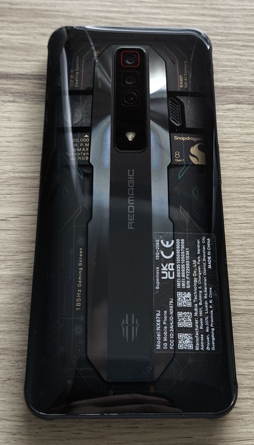 Nubia Redmagic 7 / 18GB RAM / 256GB ROM - PROSZĘ CZYTAĆ OPIS :)