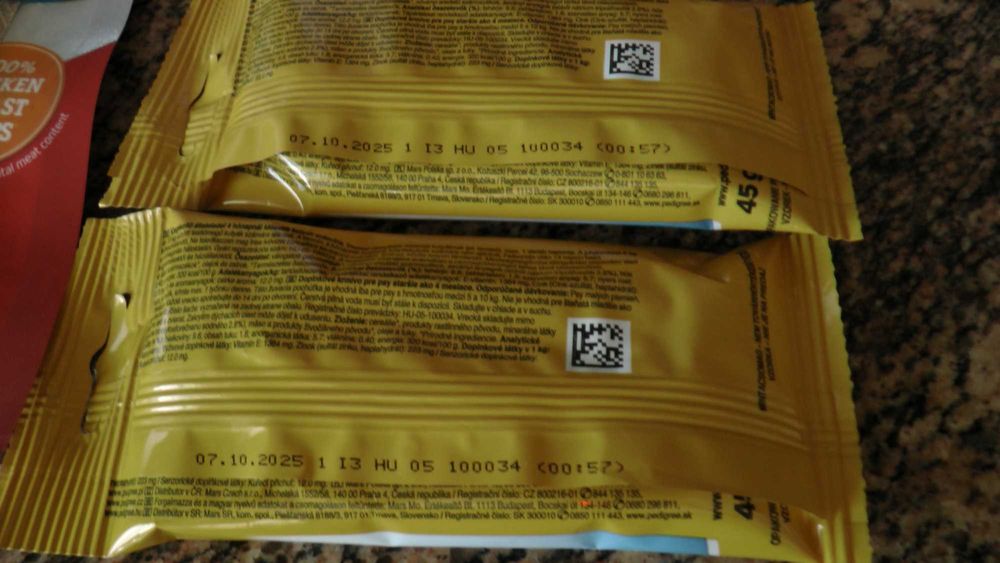 Rocco chings, pierś z kurczaka w paskach 75g+dentastix+puszka