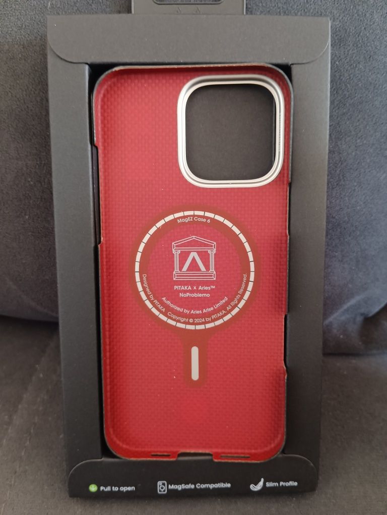 Etui Case Pitaka Aries NoProblemo do iPhone 16 Pro Max NOWE TANIO