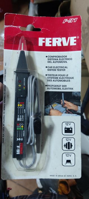2 Testadores de bateria auto eletrônico