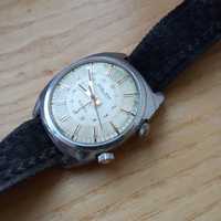 Radziecki męski zegarek Poljot mechaniczny 18 kamieni z budzikiem