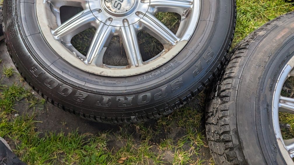 Alufelgi 15 R15 5x100  BBS Skoda Octavia I  z oponami