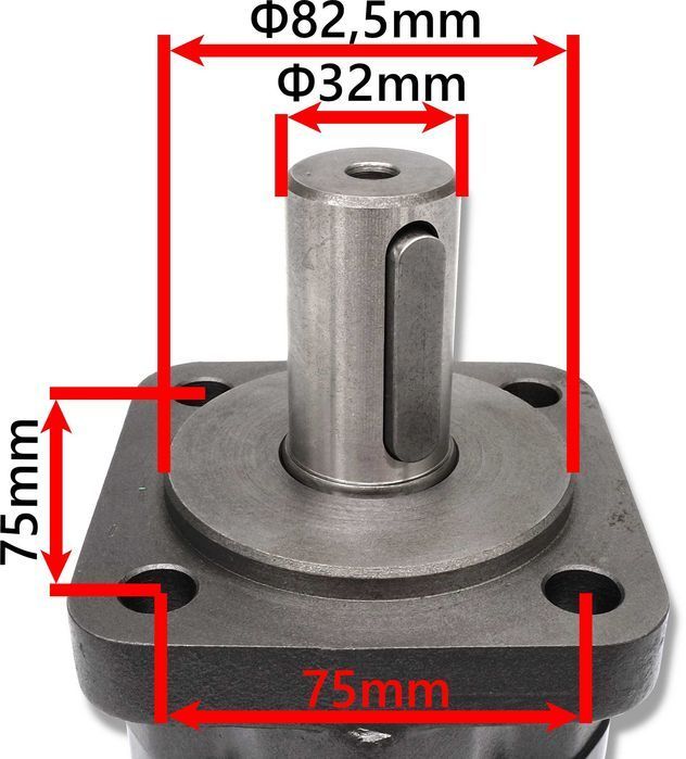 Silnik Hydrauliczny BMS SMS OMS 80 cm3 ALSG3 GR3 [4179]