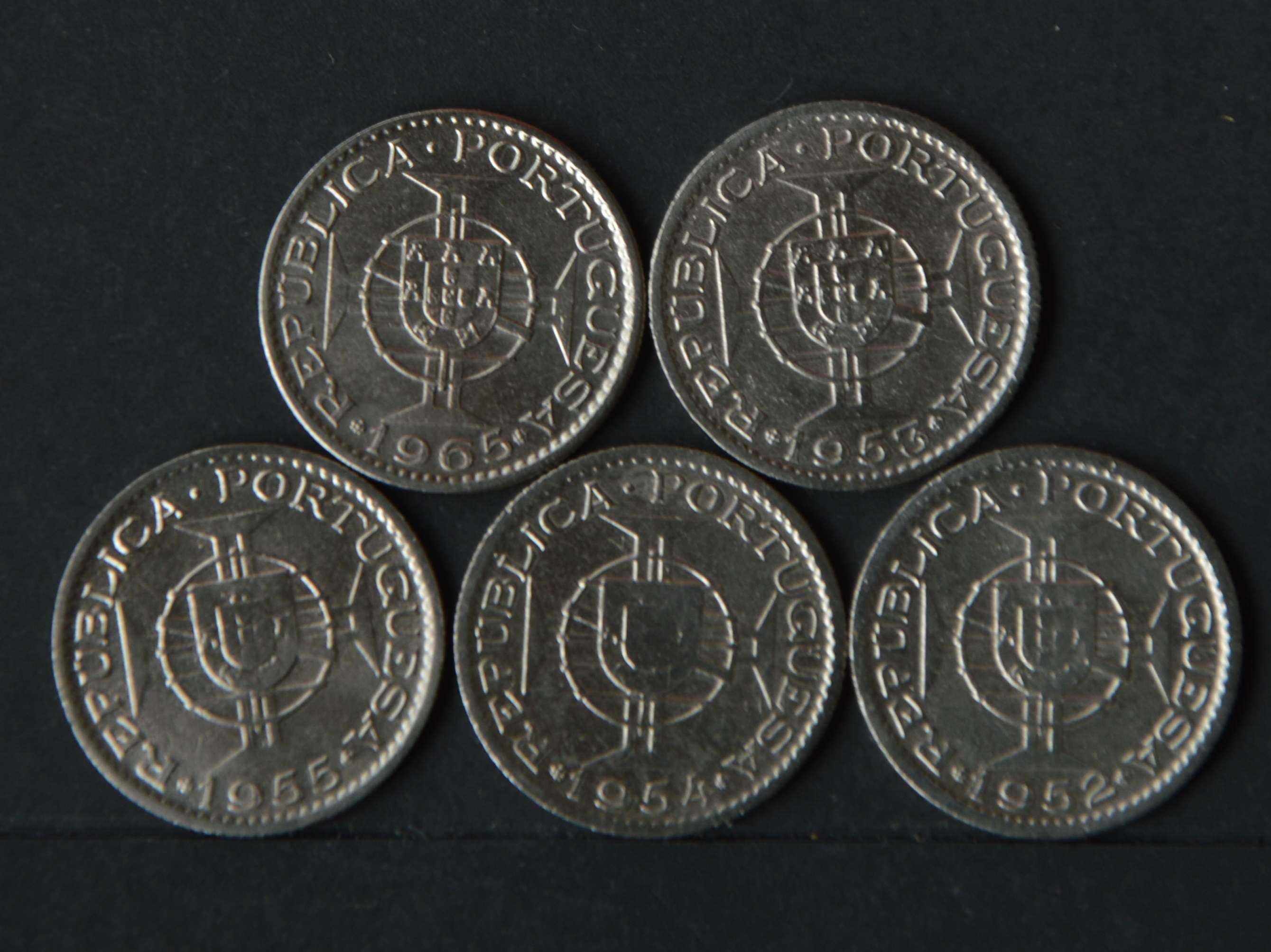 Moçambique Lote com 5 moedas - olx X00008