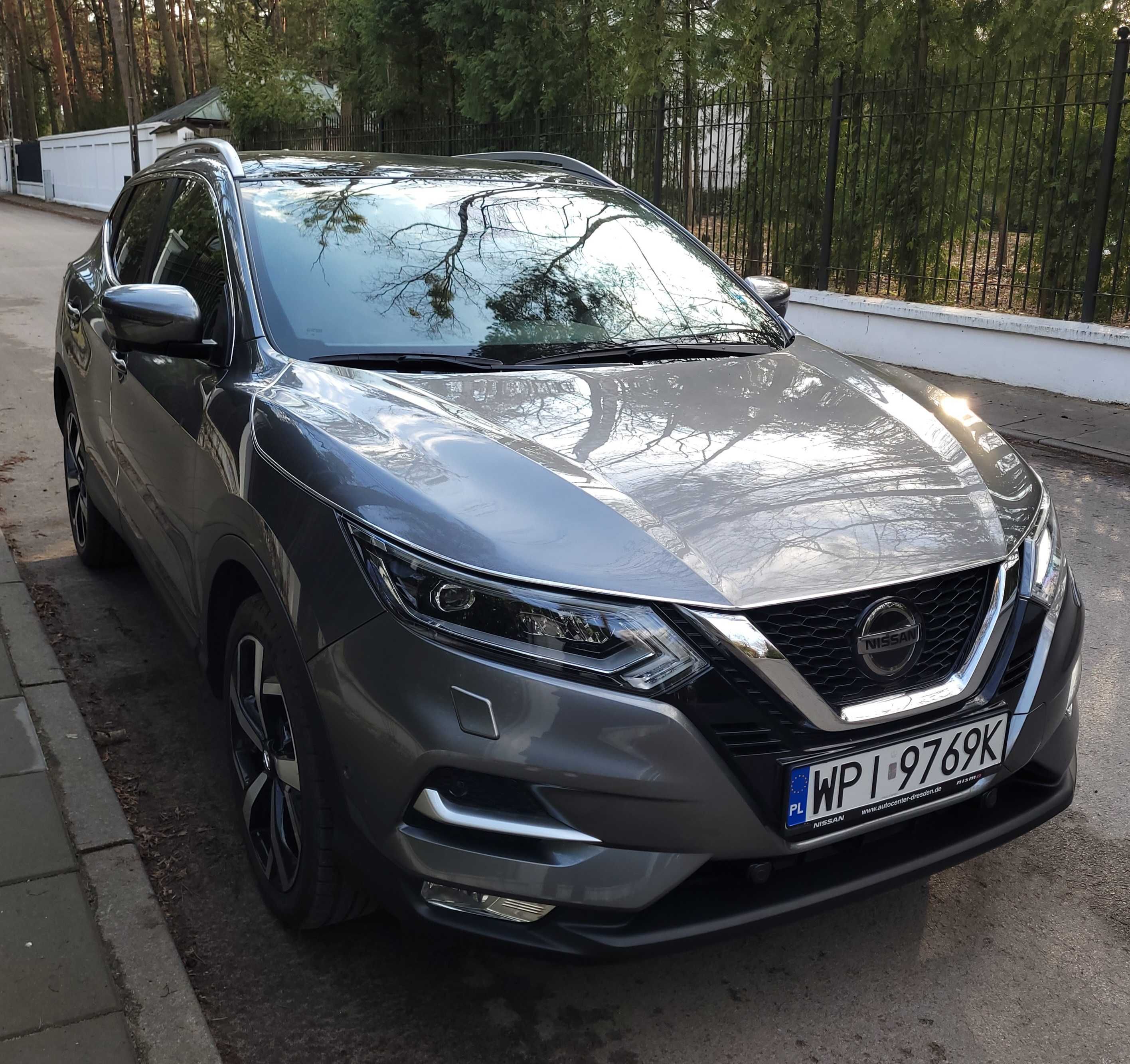 Nissan Qashqai 1,3 160 KM,automat, bezwypadkowy