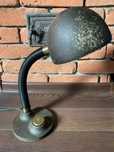 Lampa biurkowa proj. Egon Hillebrand bauhaus vintage loft industrial