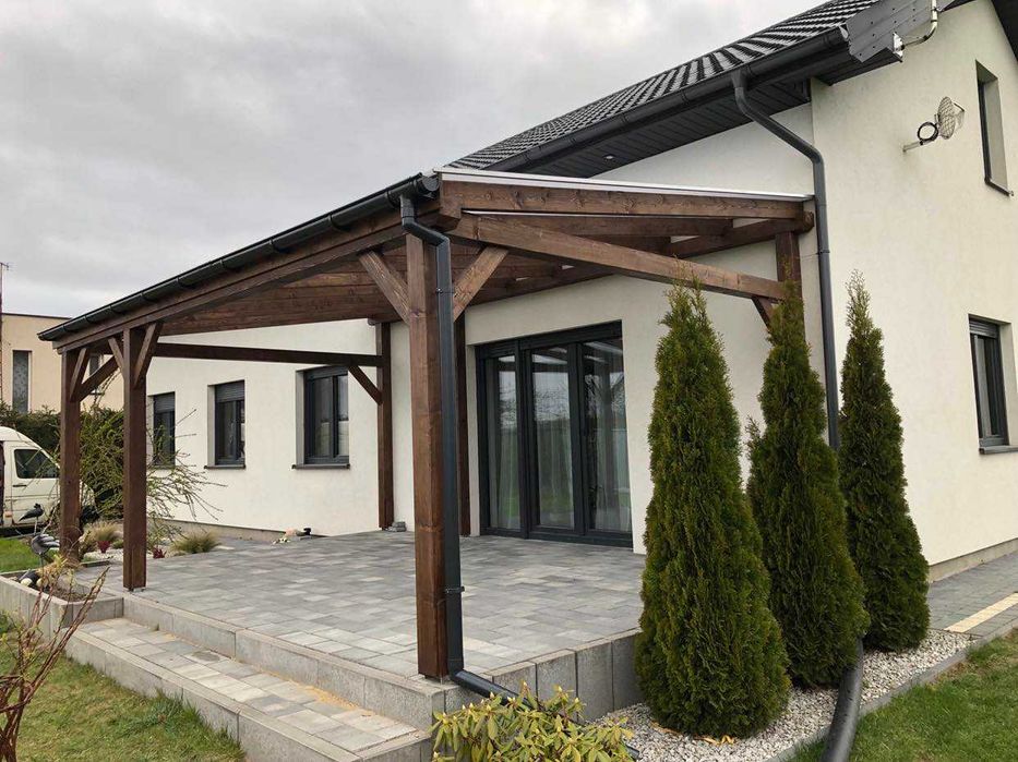 Zadaszenie tarasu z poliwęglanu