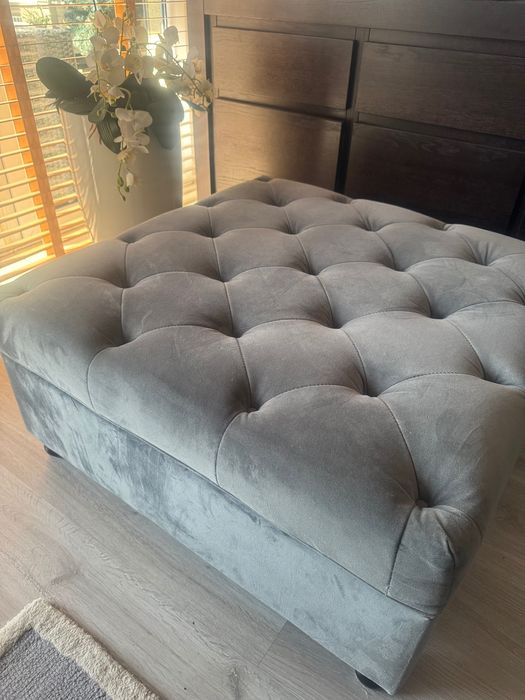 Pufa glamour welur cyrkonie