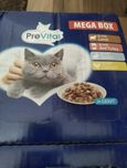 PreVital Mega Box 48x100g – mokra karma dla kota, mix smaków.