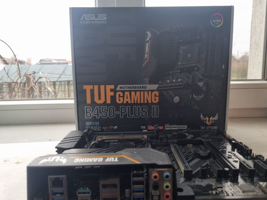 Материнська плата Asus TUF Gaming B450-PLUS II