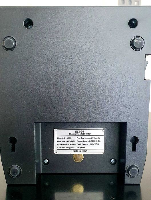 POS-принтер EZPOS P200-UL USB+LAN чековый термопринтер 80мм