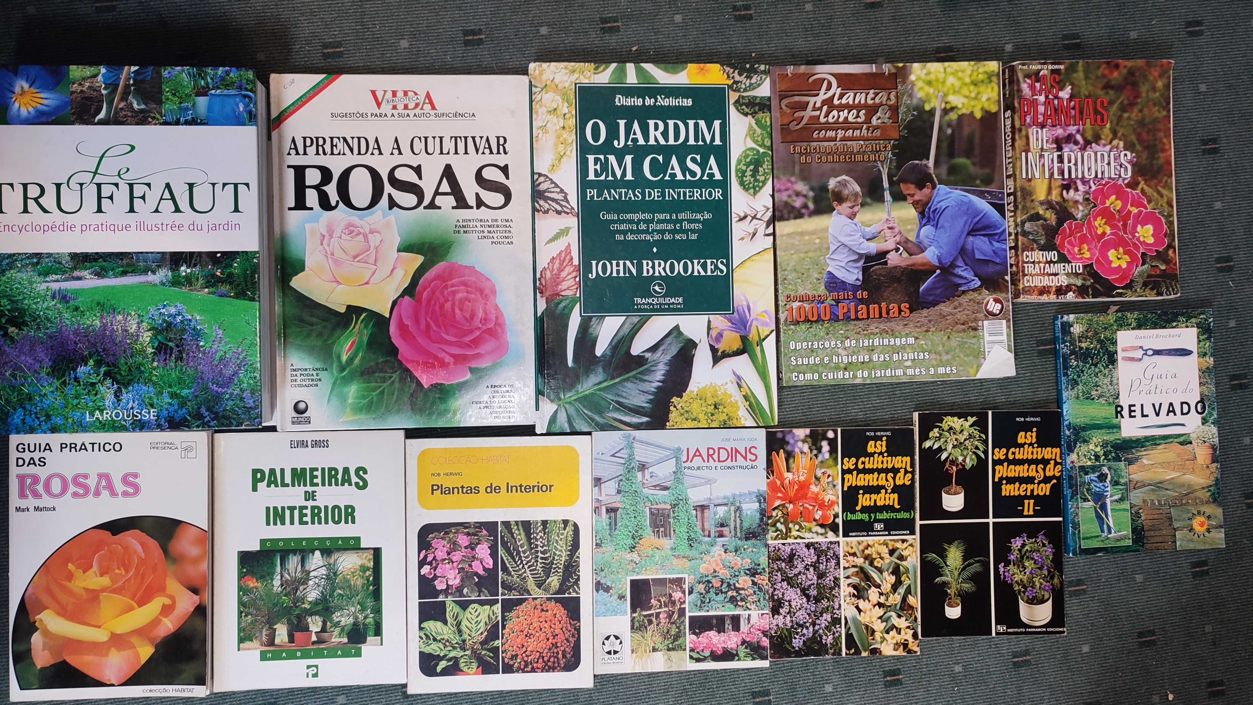 Lote Livros de Jardinagem