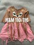 Strój przebierańców, strój baletowy h&m 110/116 jelonek