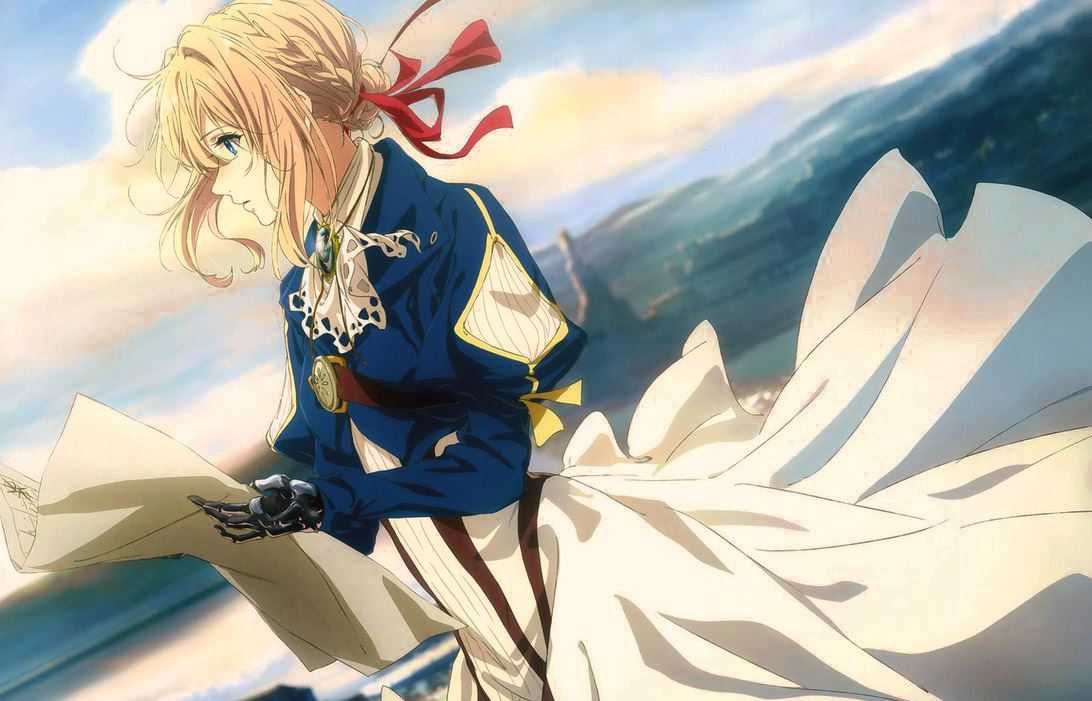 DVD Аниме Violet Evergarden Виолетта Эвергарден