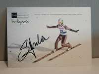Stefan Hula autograf skoki narciarskie