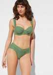 B.P.C bikini balkonetka z figami khaki r.44(85E)