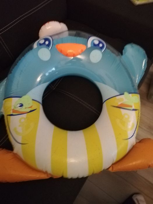 Kółko do pływania. Kółeczko kaczka/kurczak. Średnica wewnątrz 25 cm