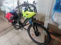 Bicicleta elétrica - com acessórios - aut. 100km