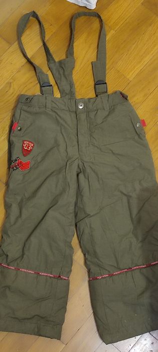 Дитячі Штани утеплені зимові (комбінезон)