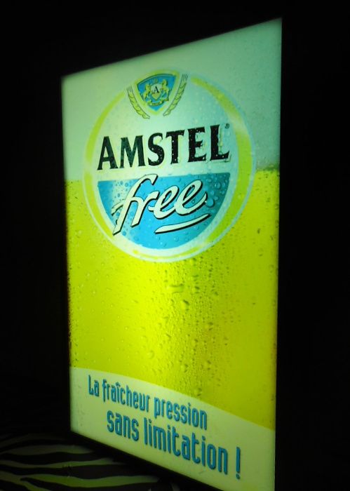 Reclamo Luminoso Cerveja Amstel