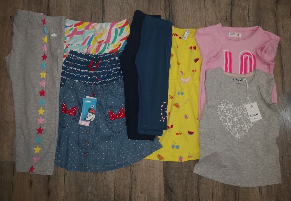 Spódniczki sukienka legginsy 5.10.15 r. 122/128
