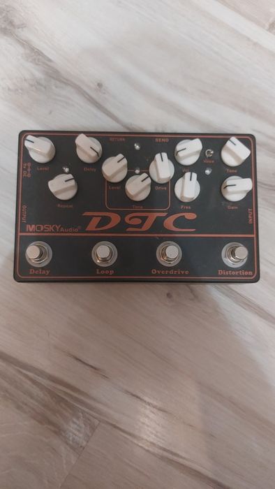 mosky dtc 4 in 1 - pedał dźwiękowy do gitary