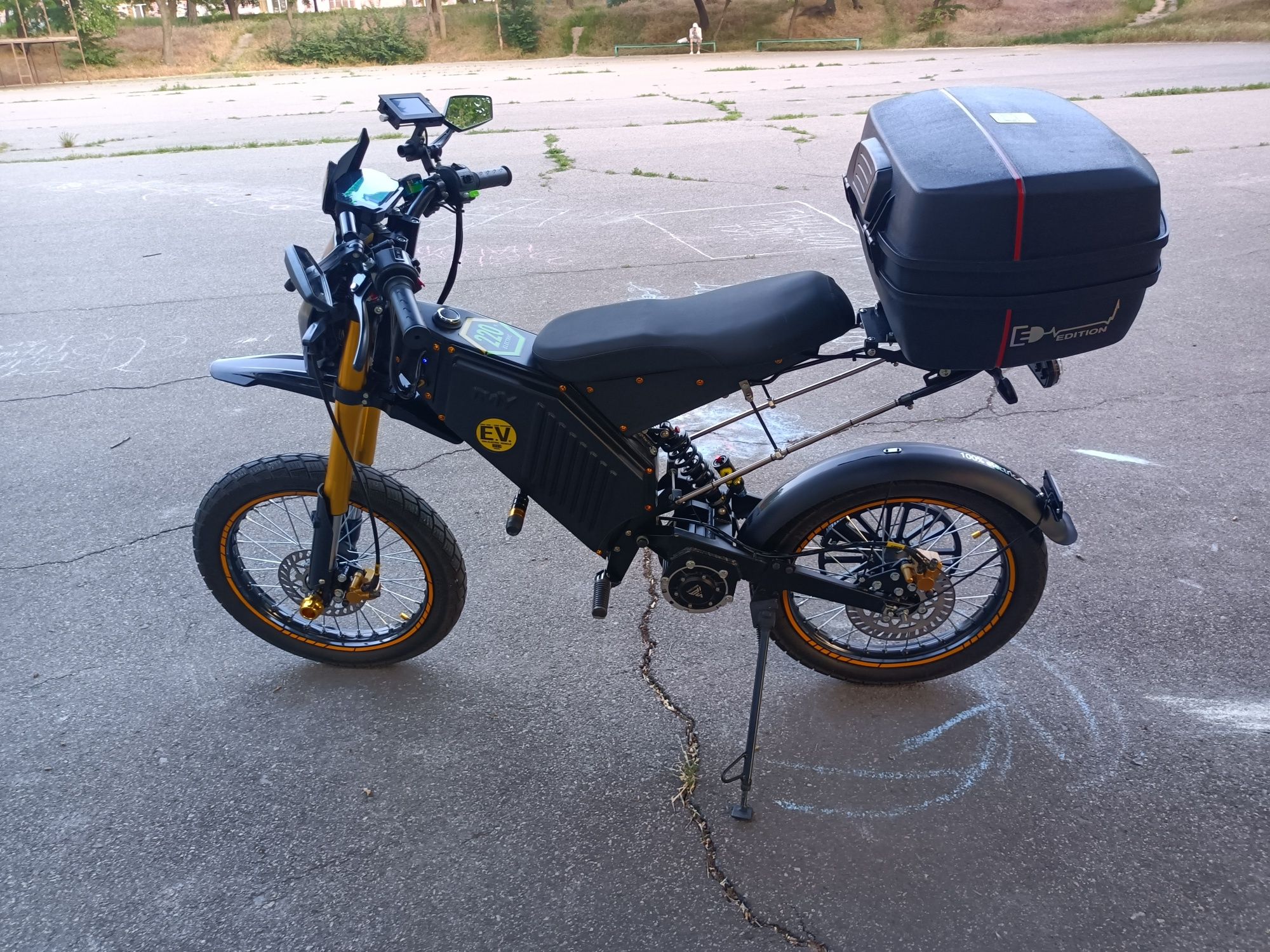 Електробайк Electric Enduro NVL 120 2(7)кВт 30Аг