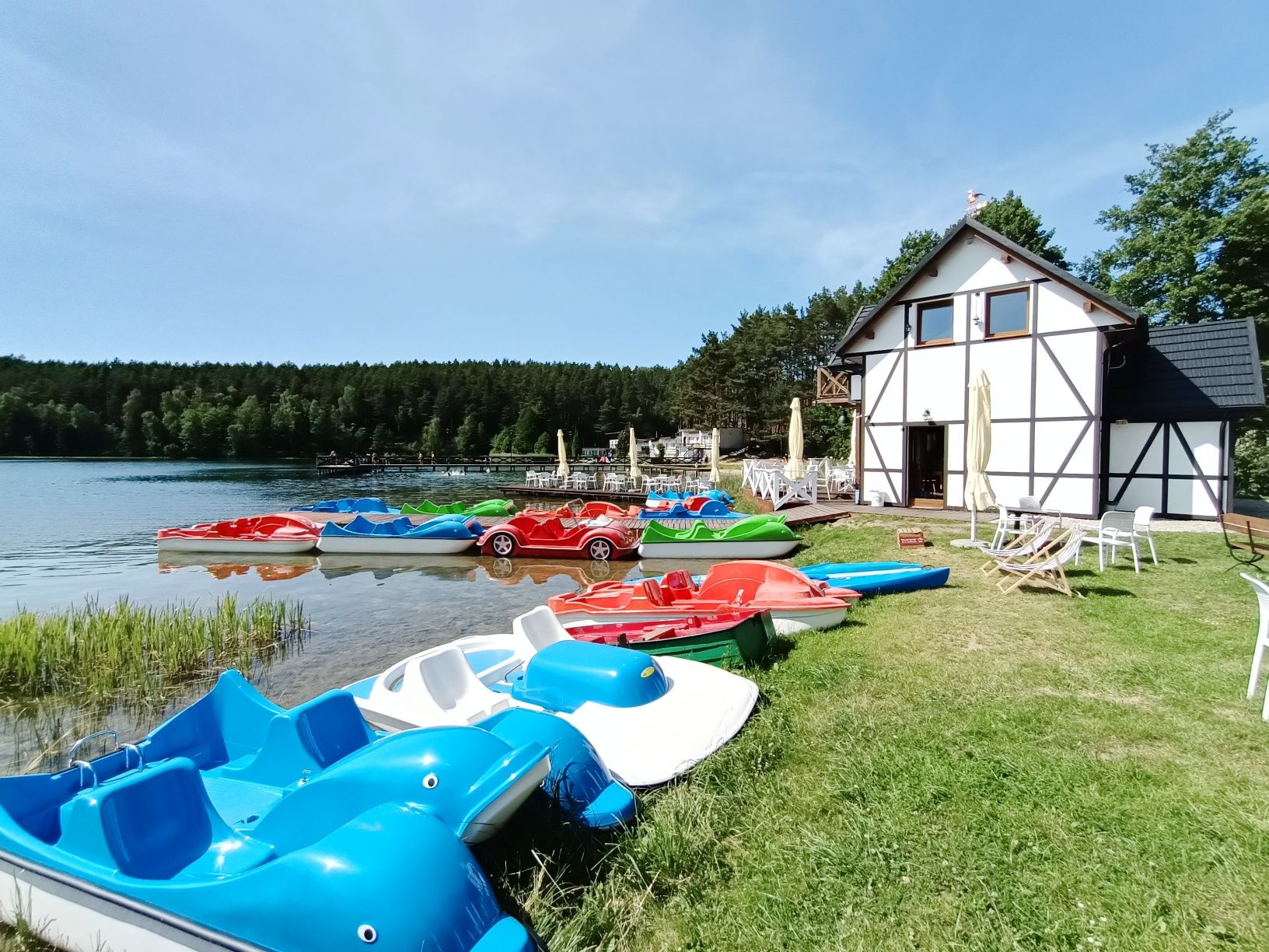 Domek letniskowy na Kaszubach w Gołubiu