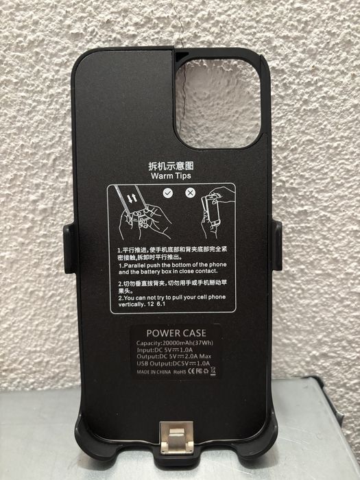 Capa Powerbank Iphone