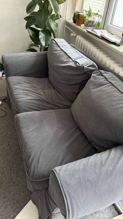Kanapa sofa ektorp ikea dwuosobowa nierozkładana