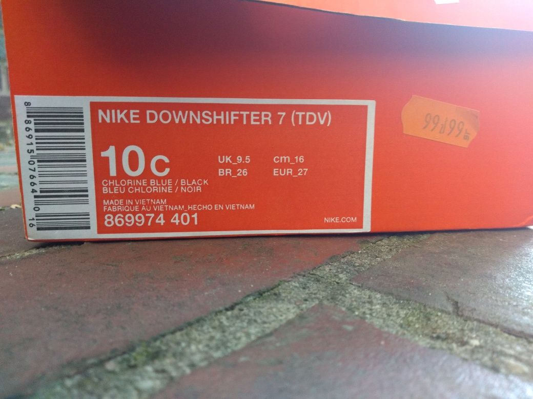 Nike Downshifter 27 (16cm) dla Twojego szkraba