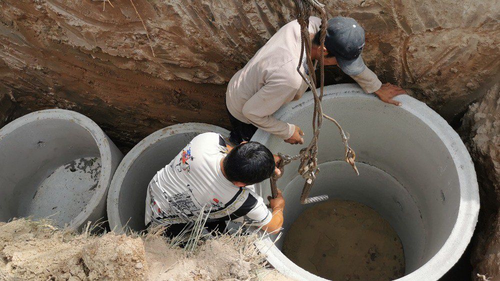 Септики, вигрібні ями, каналізація з бетонних кілець під ключ.