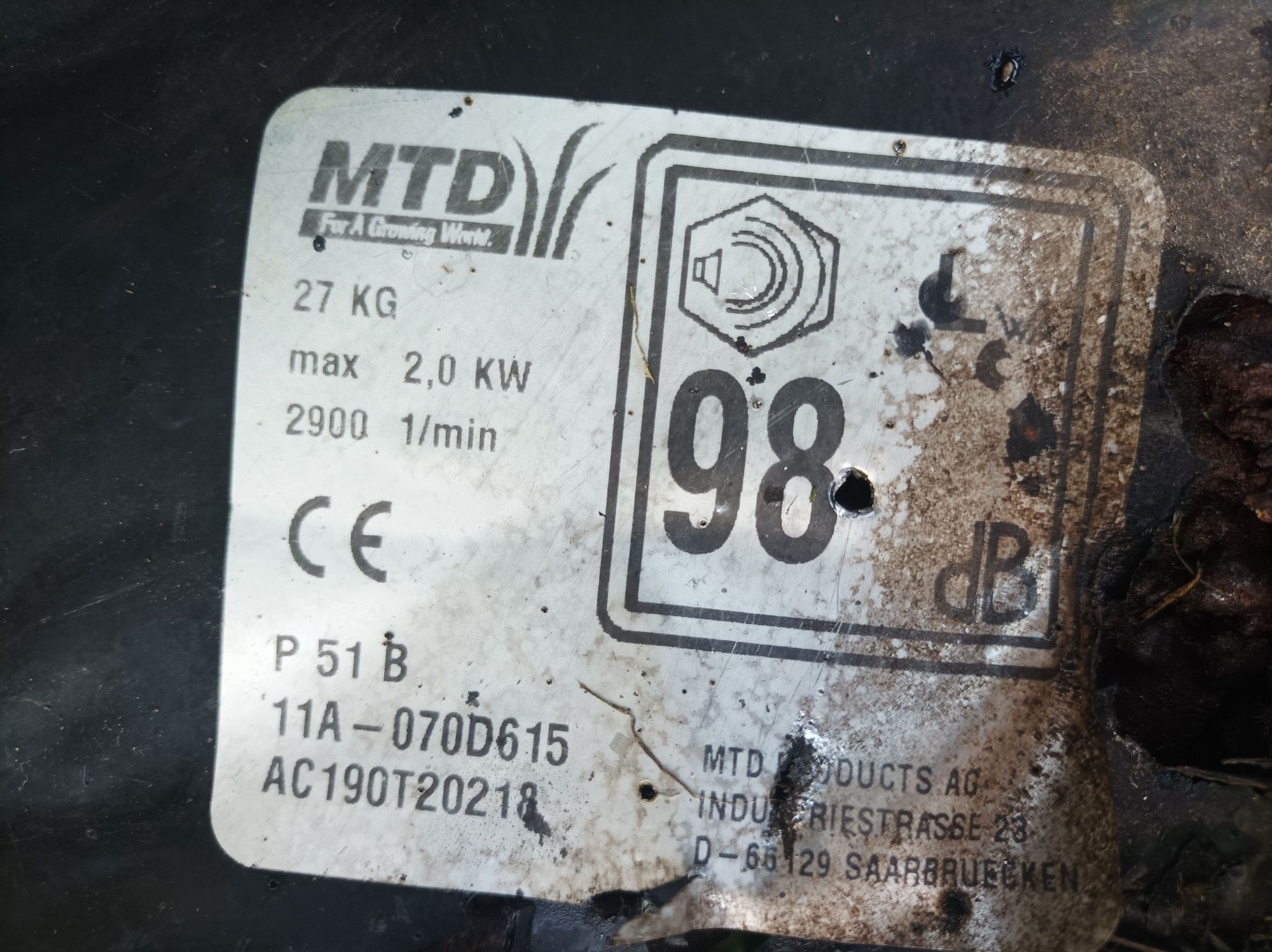 Kosiarka spalinowa Briggs Stratton.