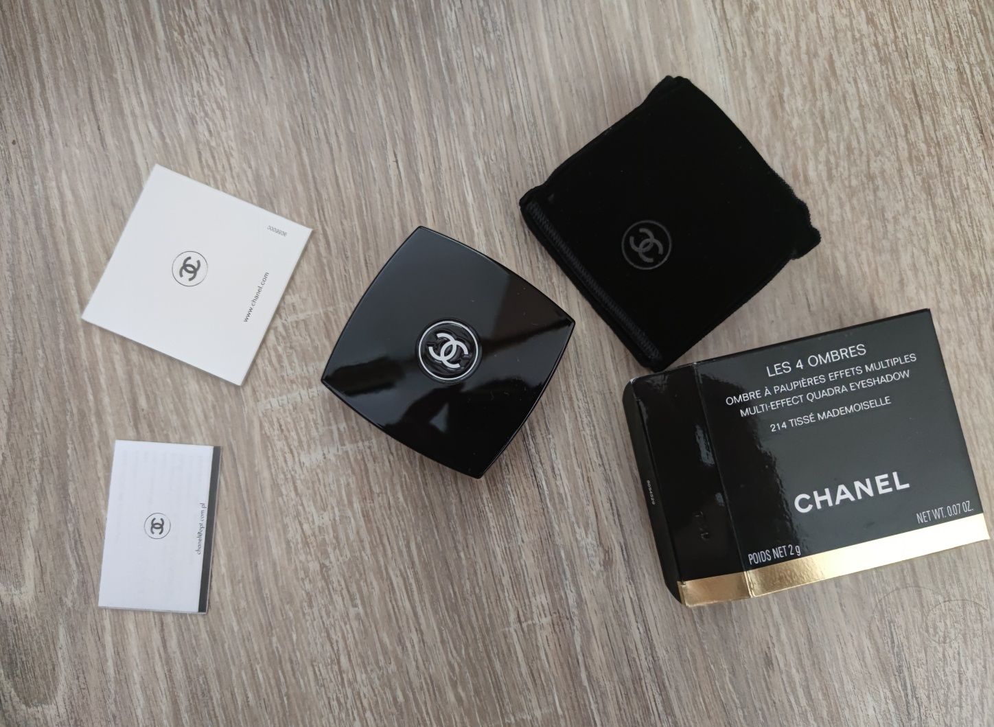 CHANEL Les 4 Ombres Eyeshadow 214 Tisse Mademoiselle