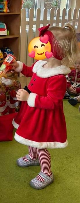 Świąteczny komplet niemowlęcy C&A 86